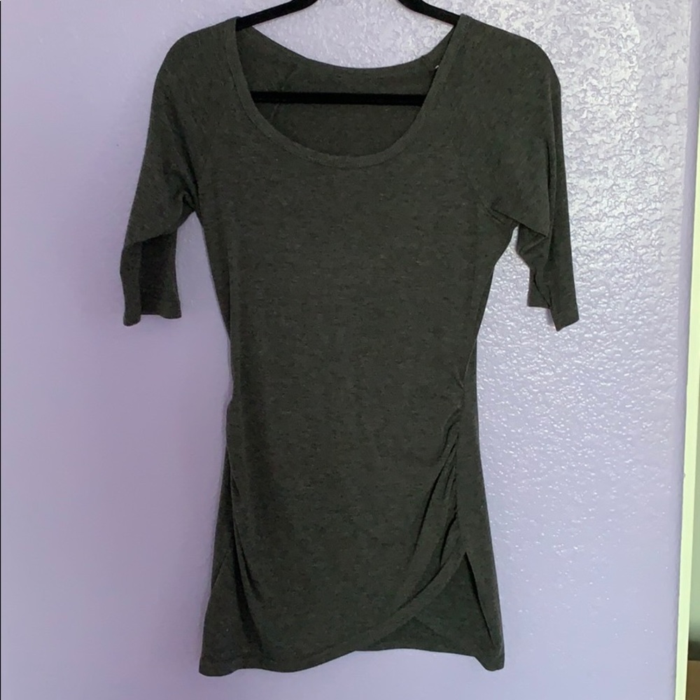 Gray dress